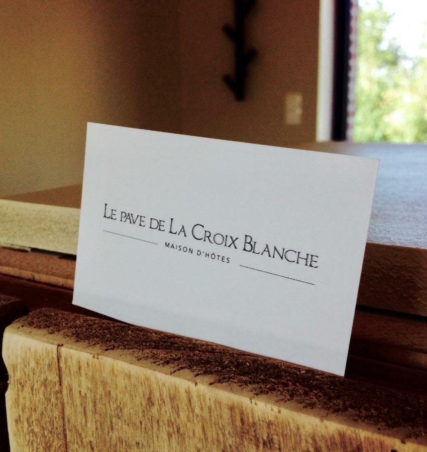 Le Pave De La Croix Blanche Hotel Buitenkant foto